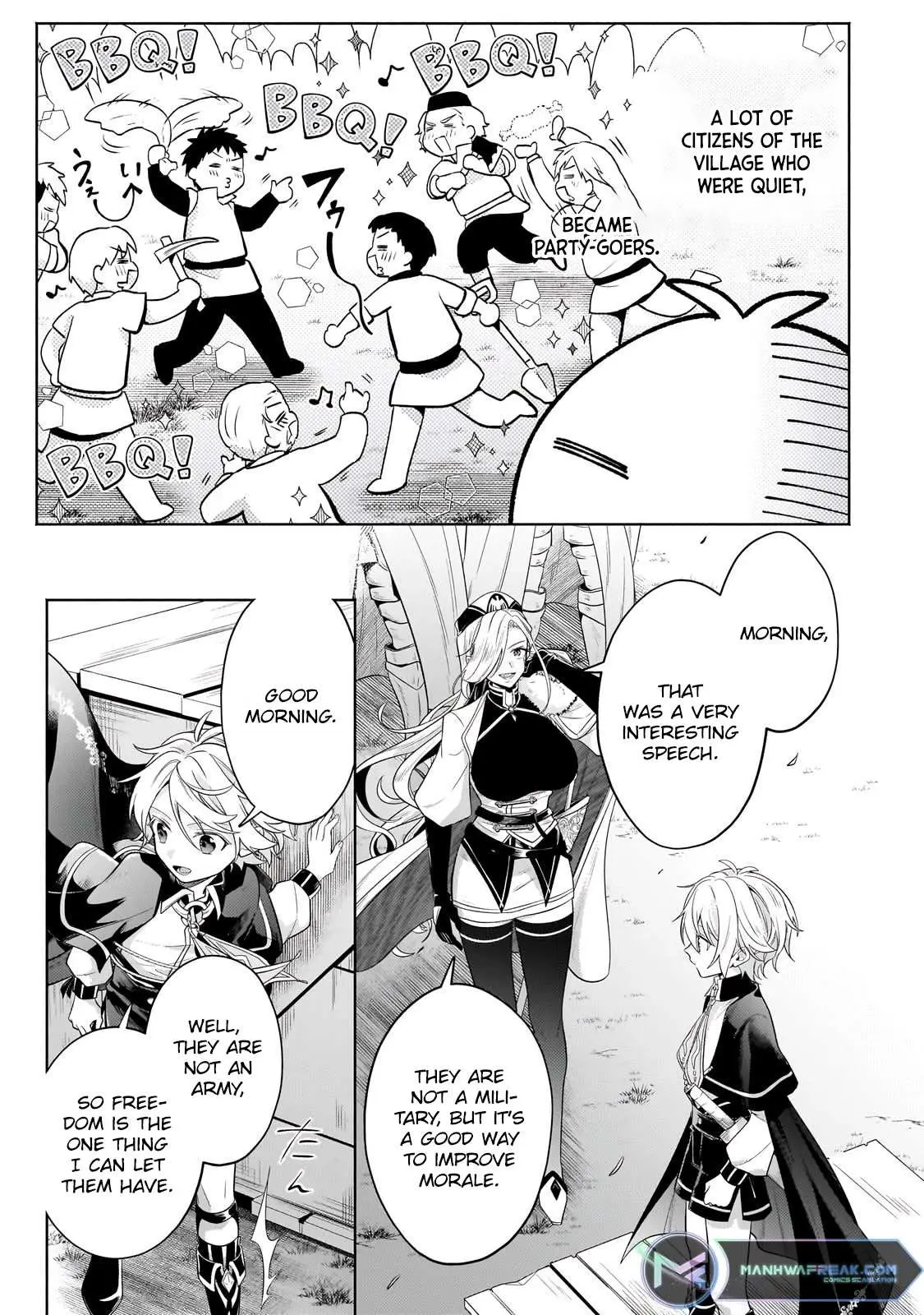 Okiraku Ryoushu no Tanoshii Ryouchi Bouei ~Seisan-kei Majutsu de Na mo na Kimura wo Saikyou no Jousai Toshi ni~ Chapter 18 — Page 24