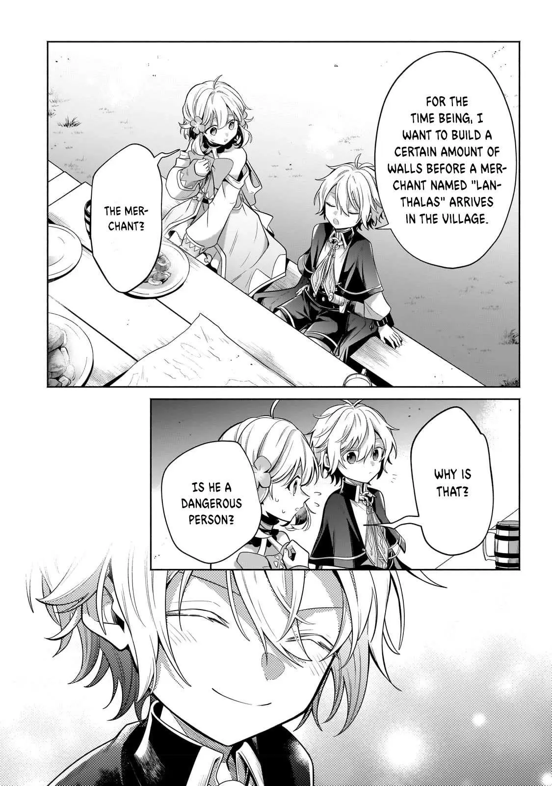 Okiraku Ryoushu no Tanoshii Ryouchi Bouei ~Seisan-kei Majutsu de Na mo na Kimura wo Saikyou no Jousai Toshi ni~ Chapter 19 — Page 34