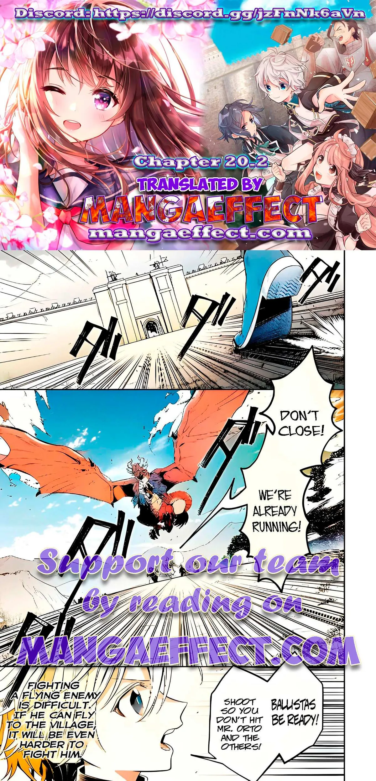 Okiraku Ryoushu no Tanoshii Ryouchi Bouei ~Seisan-kei Majutsu de Na mo na Kimura wo Saikyou no Jousai Toshi ni~ Chapter 20.2 — Page 1