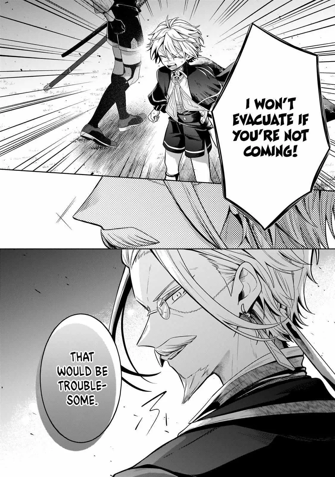 Okiraku Ryoushu no Tanoshii Ryouchi Bouei ~Seisan-kei Majutsu de Na mo na Kimura wo Saikyou no Jousai Toshi ni~ Chapter 21.1 — Page 3
