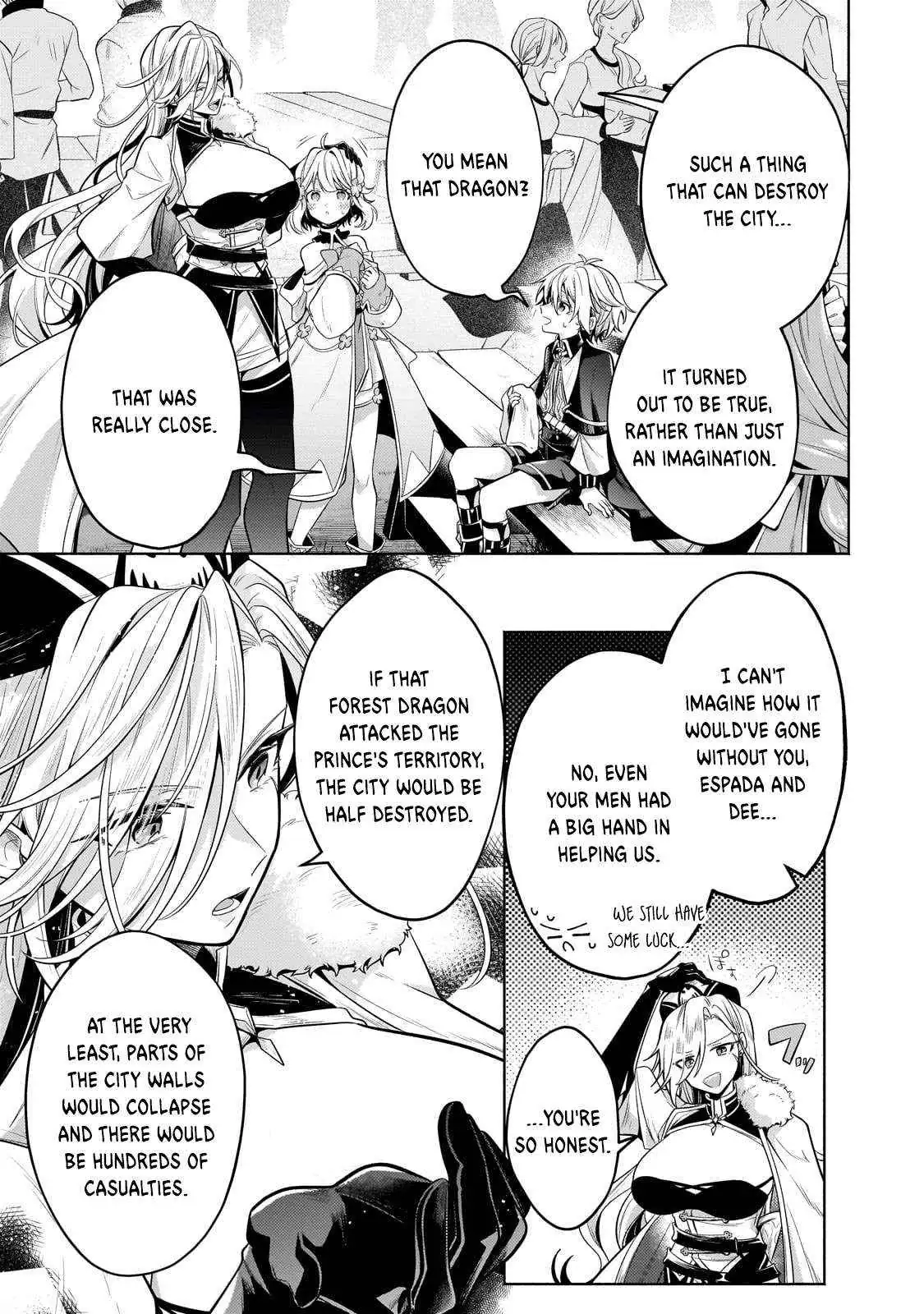 Okiraku Ryoushu no Tanoshii Ryouchi Bouei ~Seisan-kei Majutsu de Na mo na Kimura wo Saikyou no Jousai Toshi ni~ Chapter 21.3 — Page 12