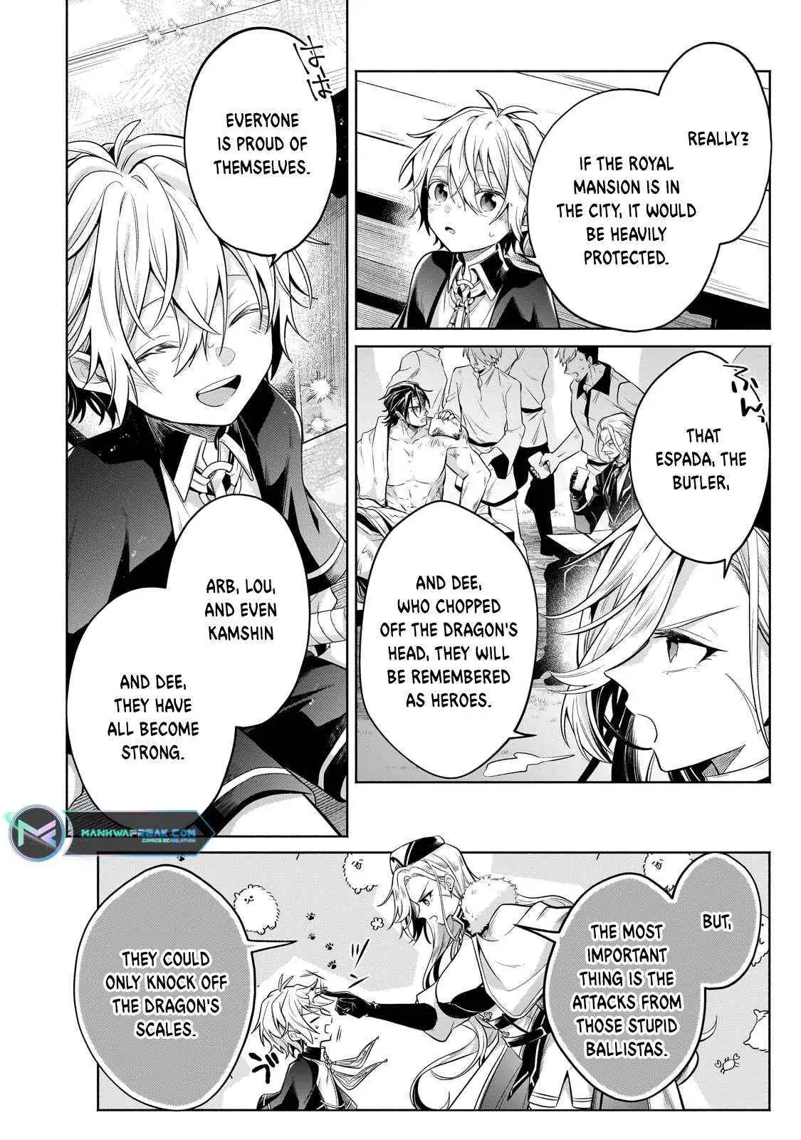 Okiraku Ryoushu no Tanoshii Ryouchi Bouei ~Seisan-kei Majutsu de Na mo na Kimura wo Saikyou no Jousai Toshi ni~ Chapter 21.3 — Page 13