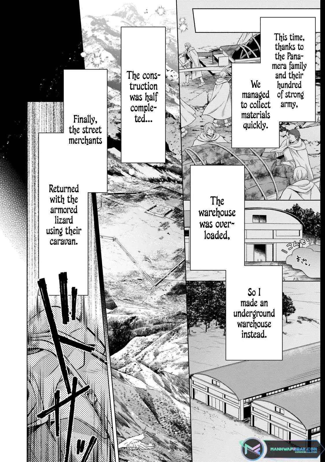 Okiraku Ryoushu no Tanoshii Ryouchi Bouei ~Seisan-kei Majutsu de Na mo na Kimura wo Saikyou no Jousai Toshi ni~ Chapter 22.1 — Page 14