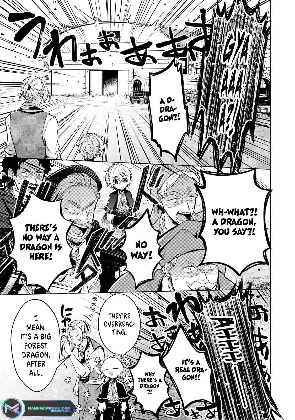 Okiraku Ryoushu no Tanoshii Ryouchi Bouei ~Seisan-kei Majutsu de Na mo na Kimura wo Saikyou no Jousai Toshi ni~ Chapter 22.1 — Page 17