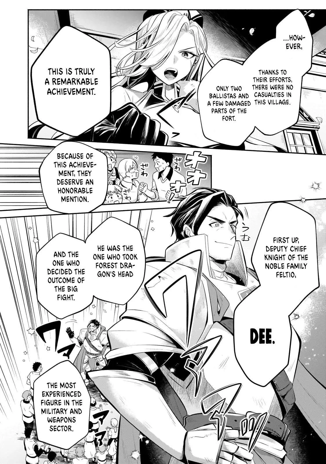 Okiraku Ryoushu no Tanoshii Ryouchi Bouei ~Seisan-kei Majutsu de Na mo na Kimura wo Saikyou no Jousai Toshi ni~ Chapter 22 — Page 5