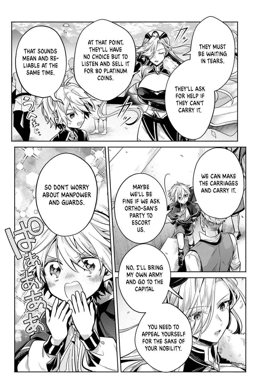 Okiraku Ryoushu no Tanoshii Ryouchi Bouei ~Seisan-kei Majutsu de Na mo na Kimura wo Saikyou no Jousai Toshi ni~ Chapter 23.2 — Page 4