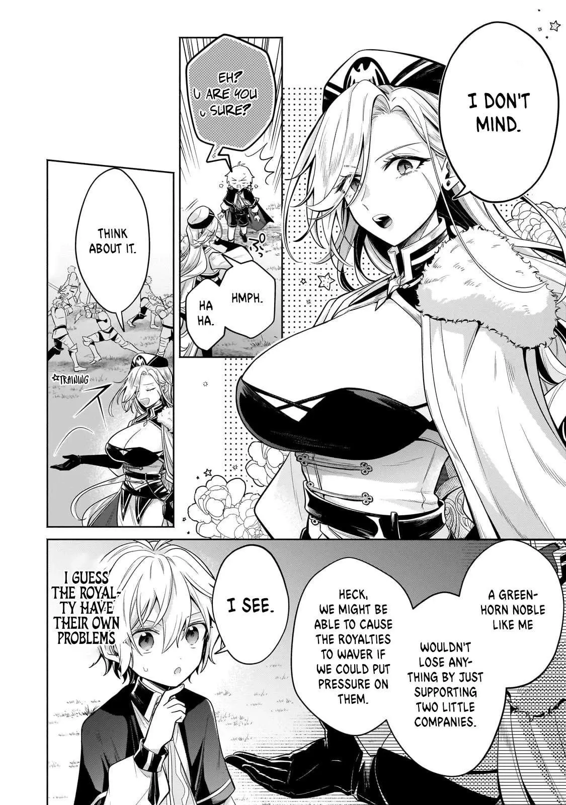 Okiraku Ryoushu no Tanoshii Ryouchi Bouei ~Seisan-kei Majutsu de Na mo na Kimura wo Saikyou no Jousai Toshi ni~ Chapter 23 — Page 7