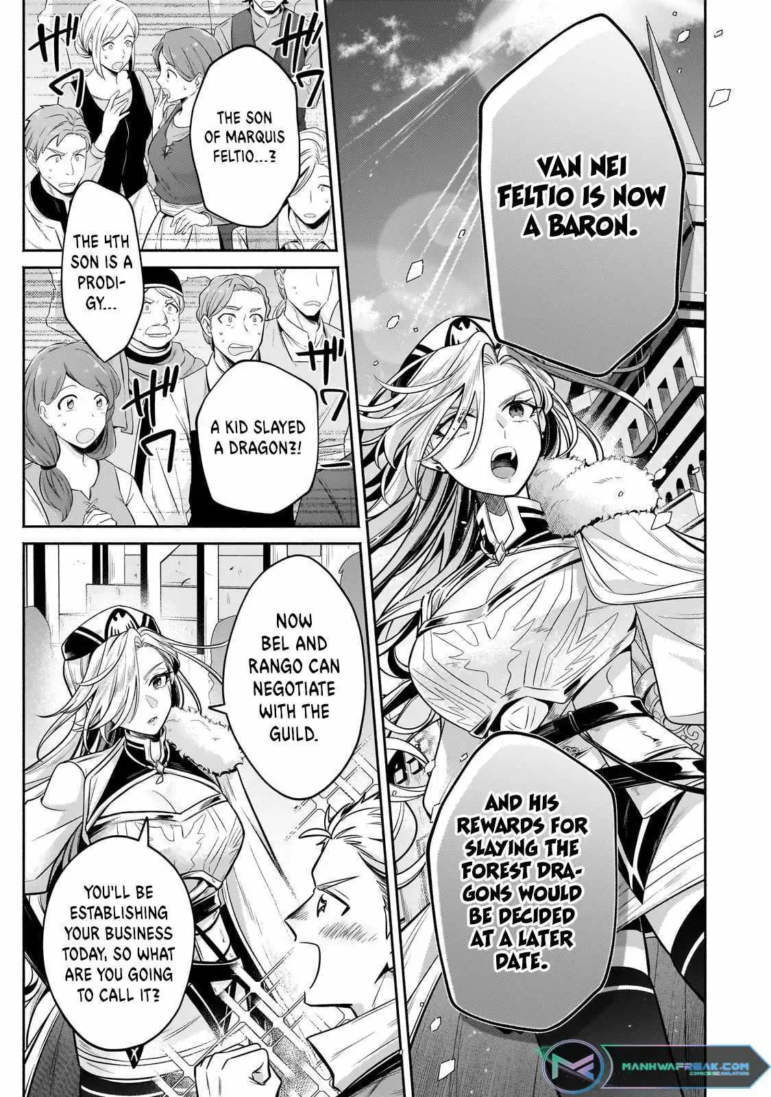 Okiraku Ryoushu no Tanoshii Ryouchi Bouei ~Seisan-kei Majutsu de Na mo na Kimura wo Saikyou no Jousai Toshi ni~ Chapter 24.2 — Page 5
