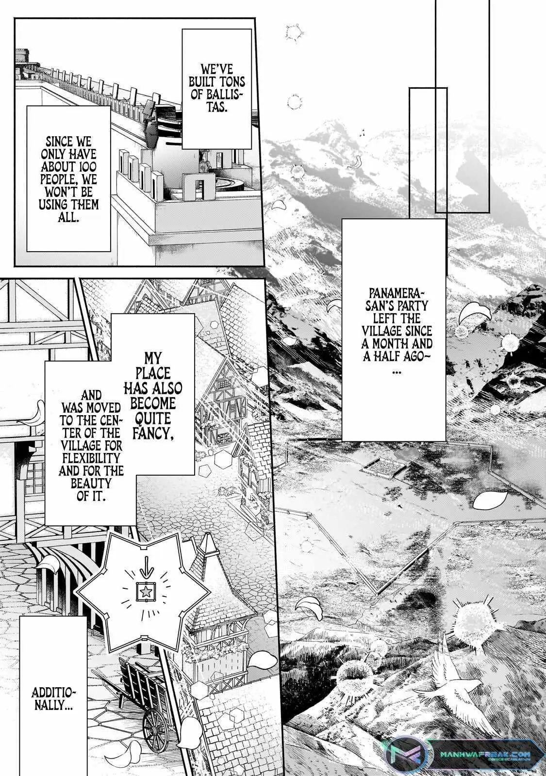 Okiraku Ryoushu no Tanoshii Ryouchi Bouei ~Seisan-kei Majutsu de Na mo na Kimura wo Saikyou no Jousai Toshi ni~ Chapter 24.2 — Page 9