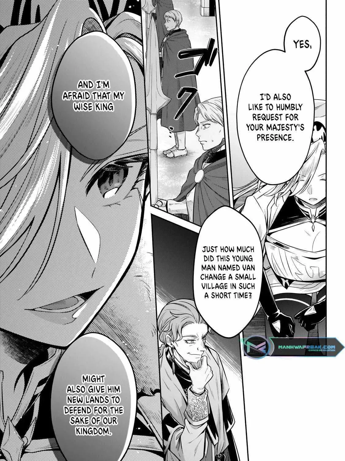 Okiraku Ryoushu no Tanoshii Ryouchi Bouei ~Seisan-kei Majutsu de Na mo na Kimura wo Saikyou no Jousai Toshi ni~ Chapter 24.200000000000003 — Page 4
