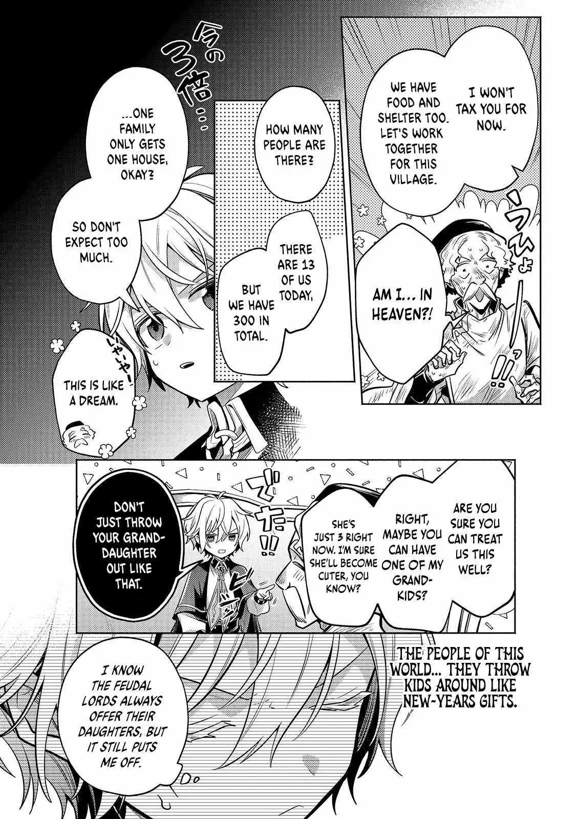 Okiraku Ryoushu no Tanoshii Ryouchi Bouei ~Seisan-kei Majutsu de Na mo na Kimura wo Saikyou no Jousai Toshi ni~ Chapter 25.1 — Page 8