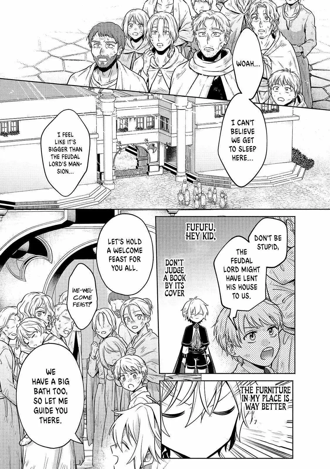 Okiraku Ryoushu no Tanoshii Ryouchi Bouei ~Seisan-kei Majutsu de Na mo na Kimura wo Saikyou no Jousai Toshi ni~ Chapter 25.1 — Page 11