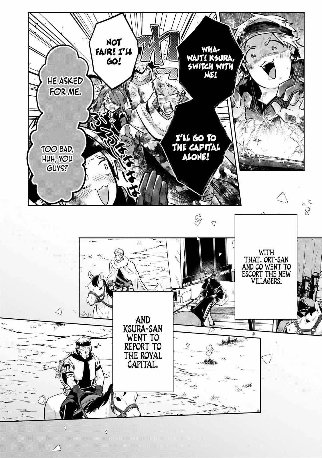 Okiraku Ryoushu no Tanoshii Ryouchi Bouei ~Seisan-kei Majutsu de Na mo na Kimura wo Saikyou no Jousai Toshi ni~ Chapter 25.2 — Page 7