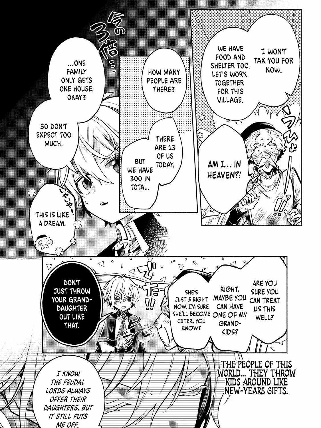 Okiraku Ryoushu no Tanoshii Ryouchi Bouei ~Seisan-kei Majutsu de Na mo na Kimura wo Saikyou no Jousai Toshi ni~ Chapter 25 — Page 14