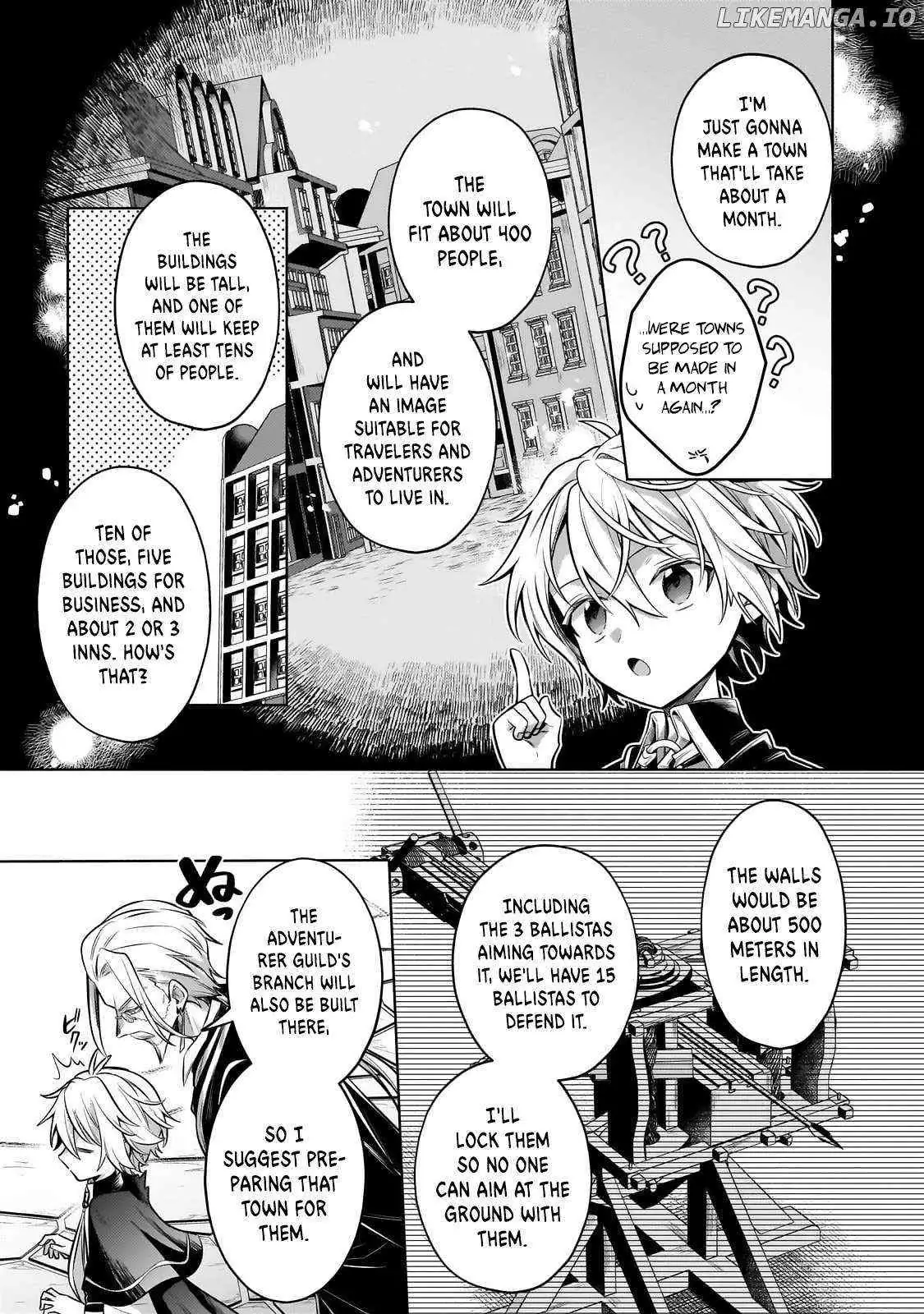 Okiraku Ryoushu no Tanoshii Ryouchi Bouei ~Seisan-kei Majutsu de Na mo na Kimura wo Saikyou no Jousai Toshi ni~ Chapter 26.3 — Page 4