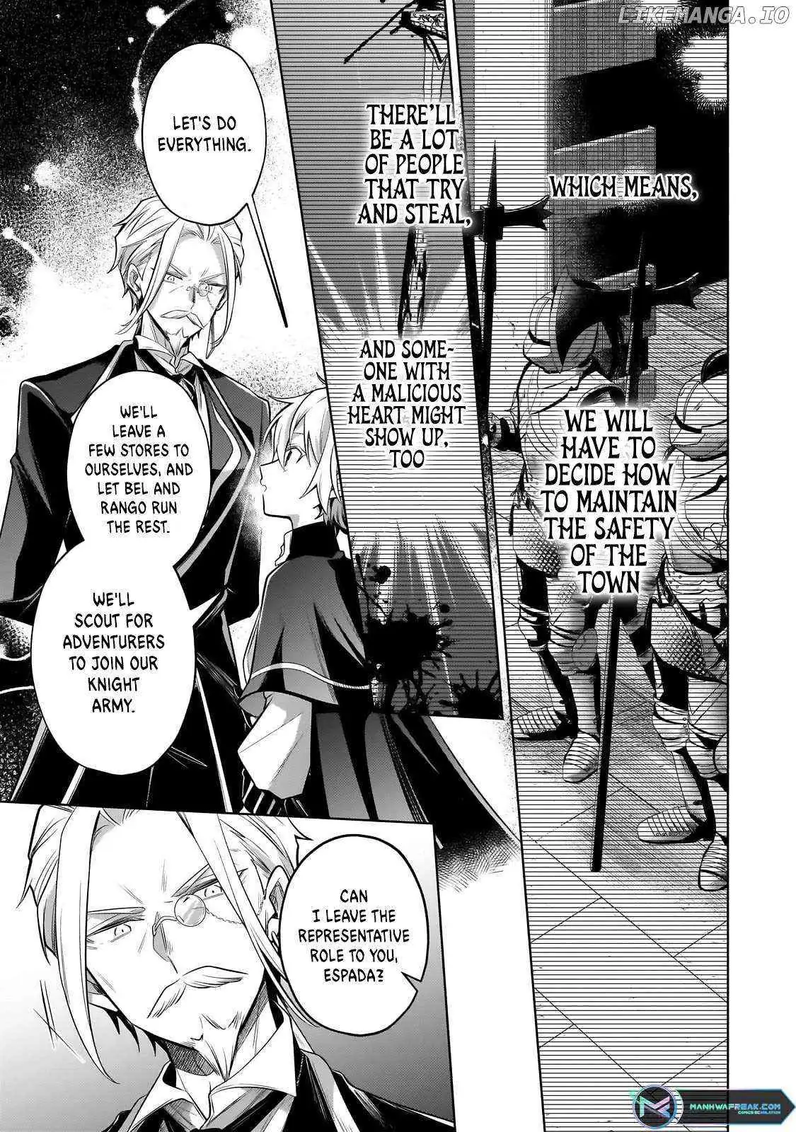 Okiraku Ryoushu no Tanoshii Ryouchi Bouei ~Seisan-kei Majutsu de Na mo na Kimura wo Saikyou no Jousai Toshi ni~ Chapter 26.3 — Page 6