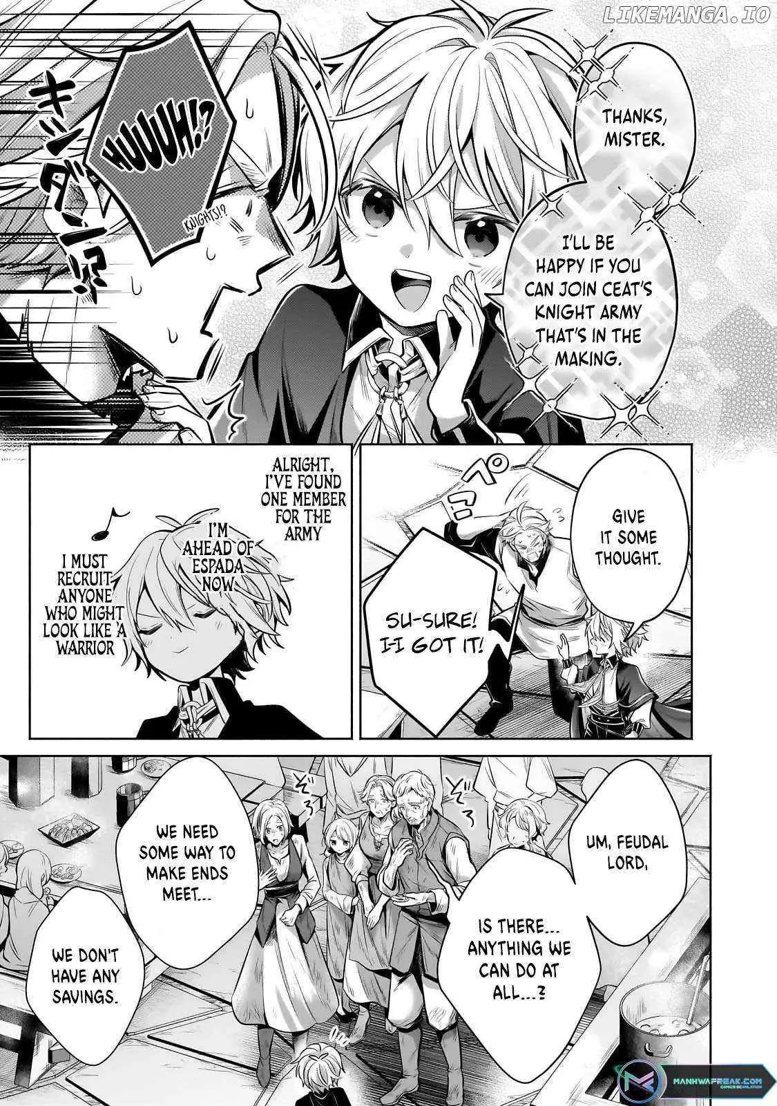Okiraku Ryoushu no Tanoshii Ryouchi Bouei ~Seisan-kei Majutsu de Na mo na Kimura wo Saikyou no Jousai Toshi ni~ Chapter 26.3 — Page 10