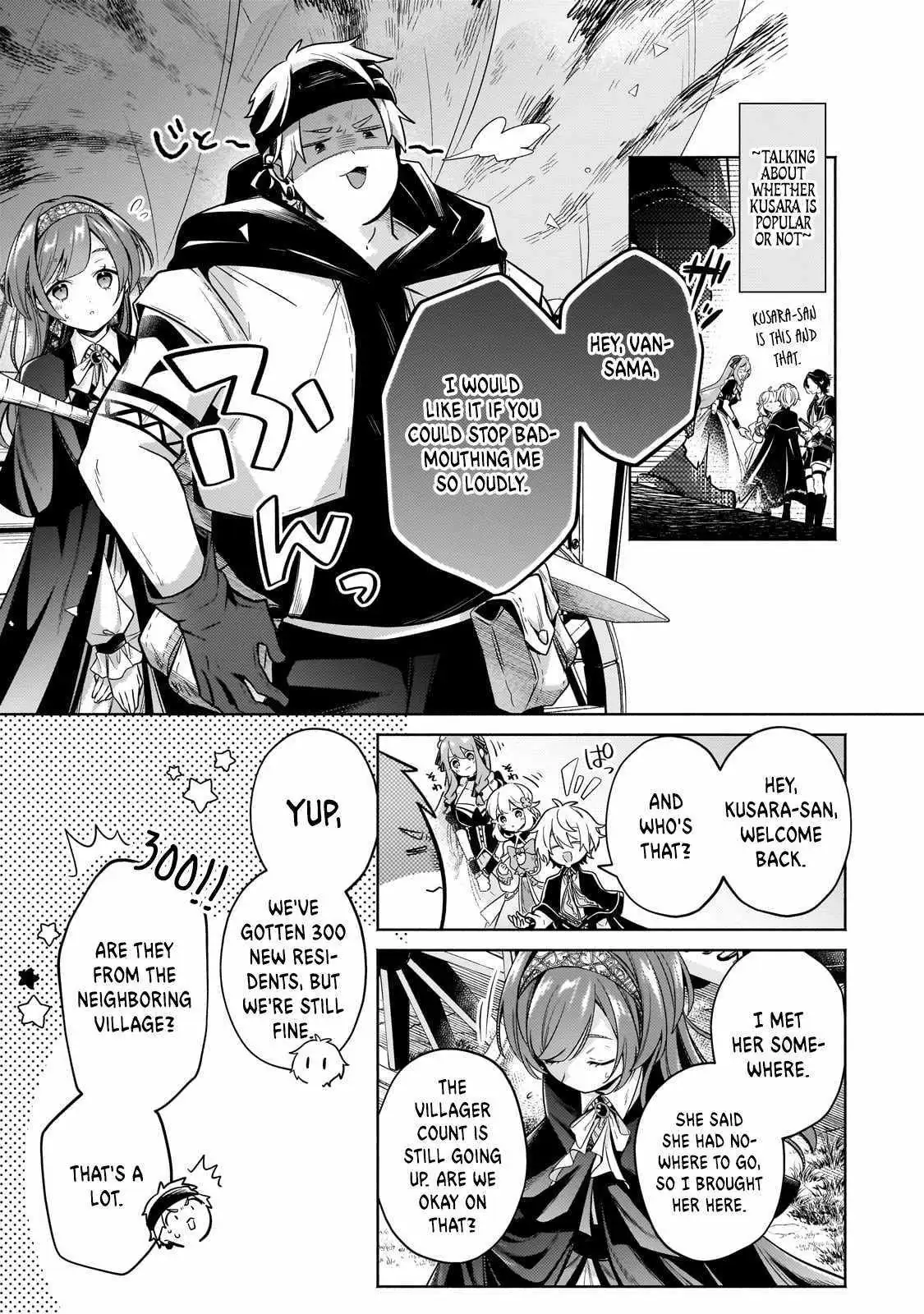 Okiraku Ryoushu no Tanoshii Ryouchi Bouei ~Seisan-kei Majutsu de Na mo na Kimura wo Saikyou no Jousai Toshi ni~ Chapter 27.1 — Page 10