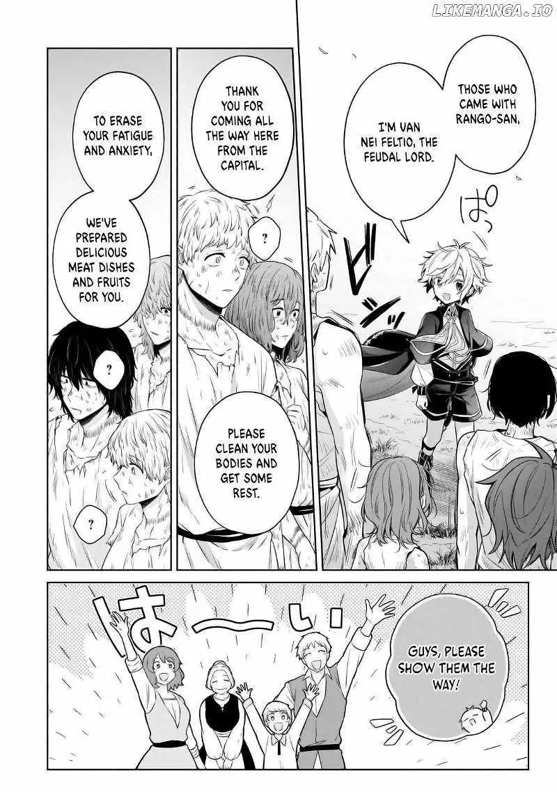 Okiraku Ryoushu no Tanoshii Ryouchi Bouei ~Seisan-kei Majutsu de Na mo na Kimura wo Saikyou no Jousai Toshi ni~ Chapter 29.2 — Page 12