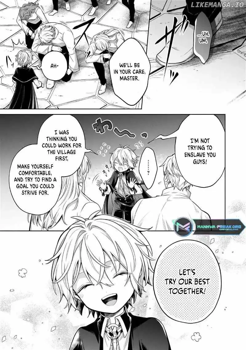 Okiraku Ryoushu no Tanoshii Ryouchi Bouei ~Seisan-kei Majutsu de Na mo na Kimura wo Saikyou no Jousai Toshi ni~ Chapter 29.3 — Page 9