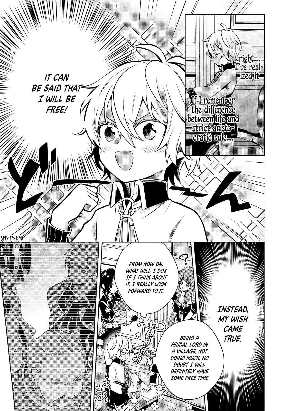Okiraku Ryoushu no Tanoshii Ryouchi Bouei ~Seisan-kei Majutsu de Na mo na Kimura wo Saikyou no Jousai Toshi ni~ Chapter 3 — Page 25