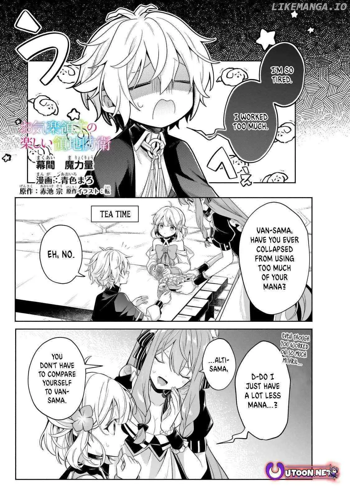 Okiraku Ryoushu no Tanoshii Ryouchi Bouei ~Seisan-kei Majutsu de Na mo na Kimura wo Saikyou no Jousai Toshi ni~ Chapter 31.3 — Page 3