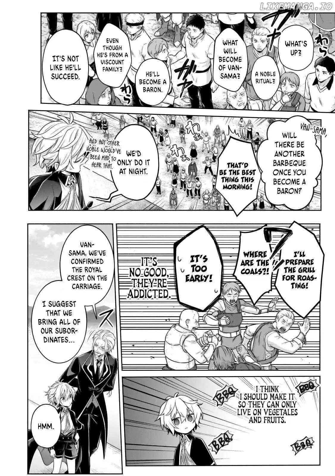 Okiraku Ryoushu no Tanoshii Ryouchi Bouei ~Seisan-kei Majutsu de Na mo na Kimura wo Saikyou no Jousai Toshi ni~ Chapter 32.2 — Page 9