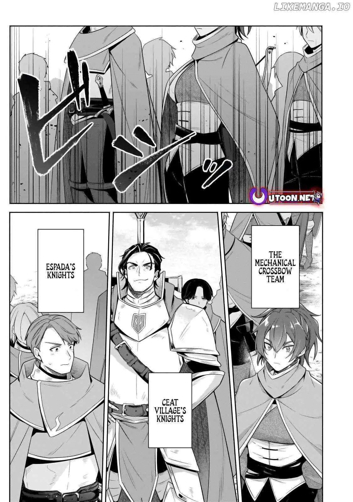 Okiraku Ryoushu no Tanoshii Ryouchi Bouei ~Seisan-kei Majutsu de Na mo na Kimura wo Saikyou no Jousai Toshi ni~ Chapter 32.2 — Page 10