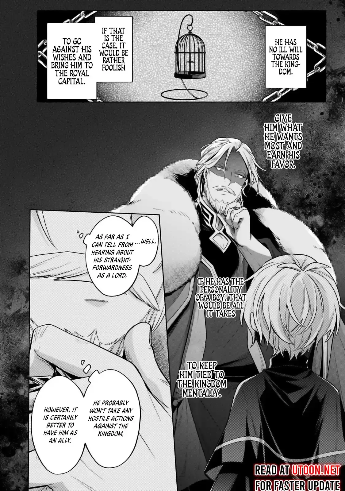 Okiraku Ryoushu no Tanoshii Ryouchi Bouei ~Seisan-kei Majutsu de Na mo na Kimura wo Saikyou no Jousai Toshi ni~ Chapter 34.1 — Page 9