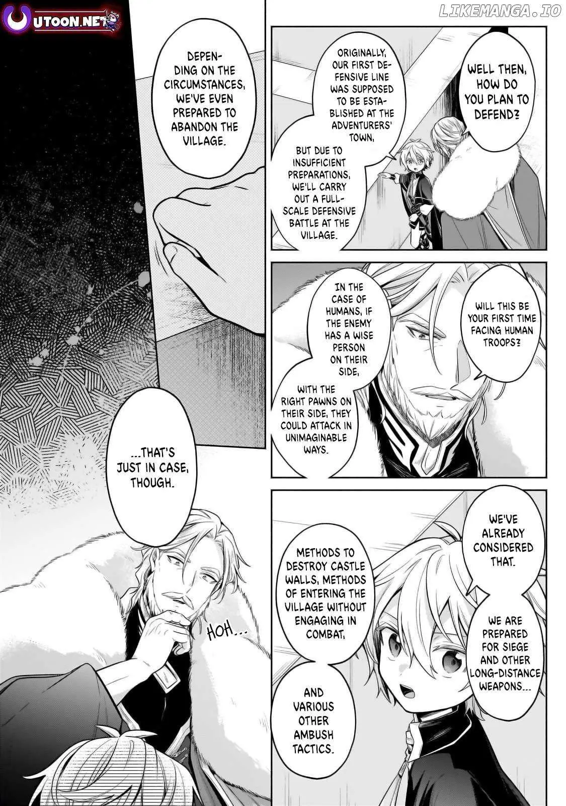 Okiraku Ryoushu no Tanoshii Ryouchi Bouei ~Seisan-kei Majutsu de Na mo na Kimura wo Saikyou no Jousai Toshi ni~ Chapter 34.2 — Page 12