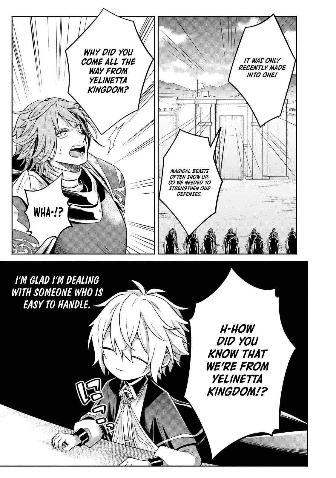 Okiraku Ryoushu no Tanoshii Ryouchi Bouei ~Seisan-kei Majutsu de Na mo na Kimura wo Saikyou no Jousai Toshi ni~ Chapter 35.2 — Page 5