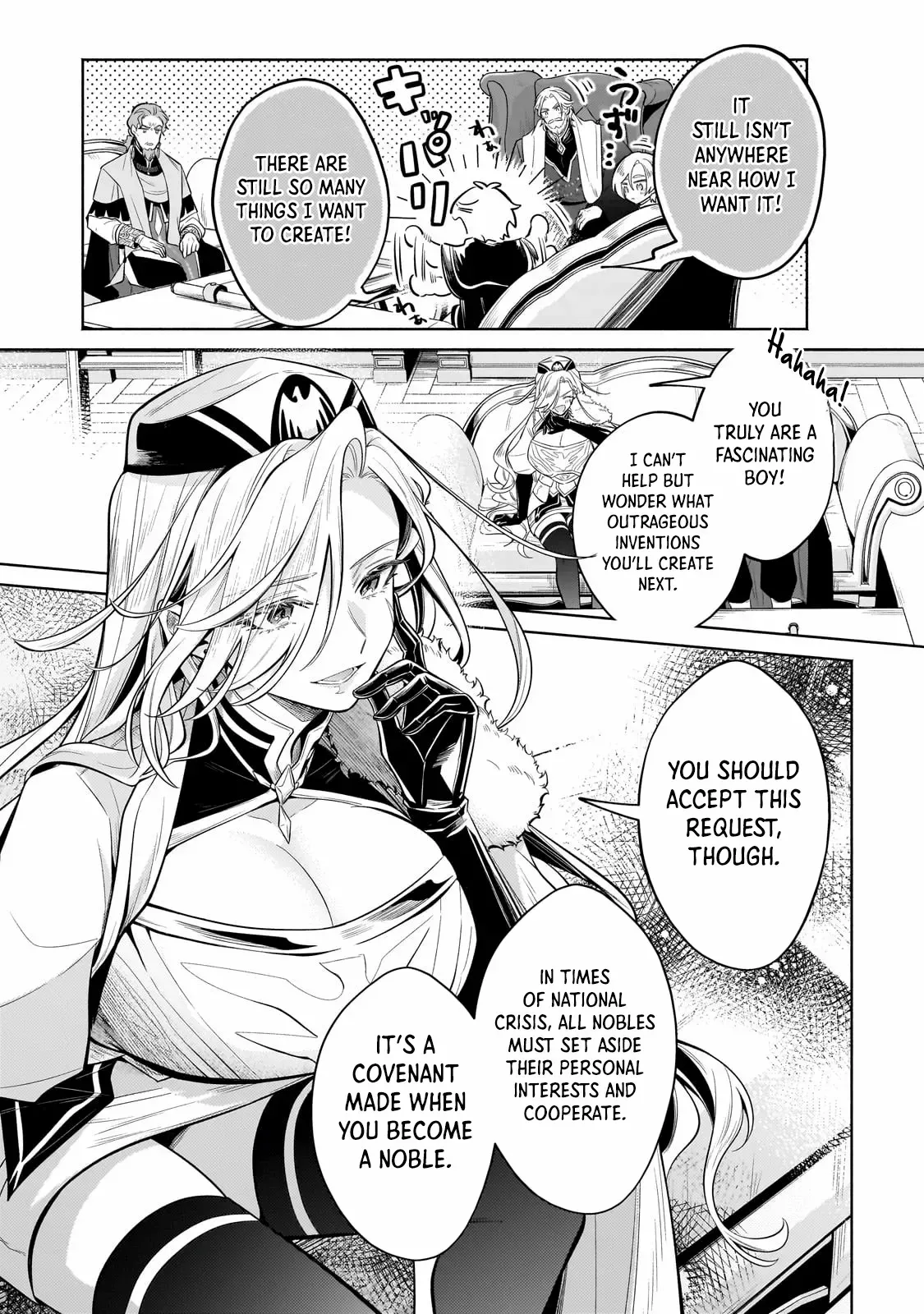 Okiraku Ryoushu no Tanoshii Ryouchi Bouei ~Seisan-kei Majutsu de Na mo na Kimura wo Saikyou no Jousai Toshi ni~ Chapter 36.1 — Page 12