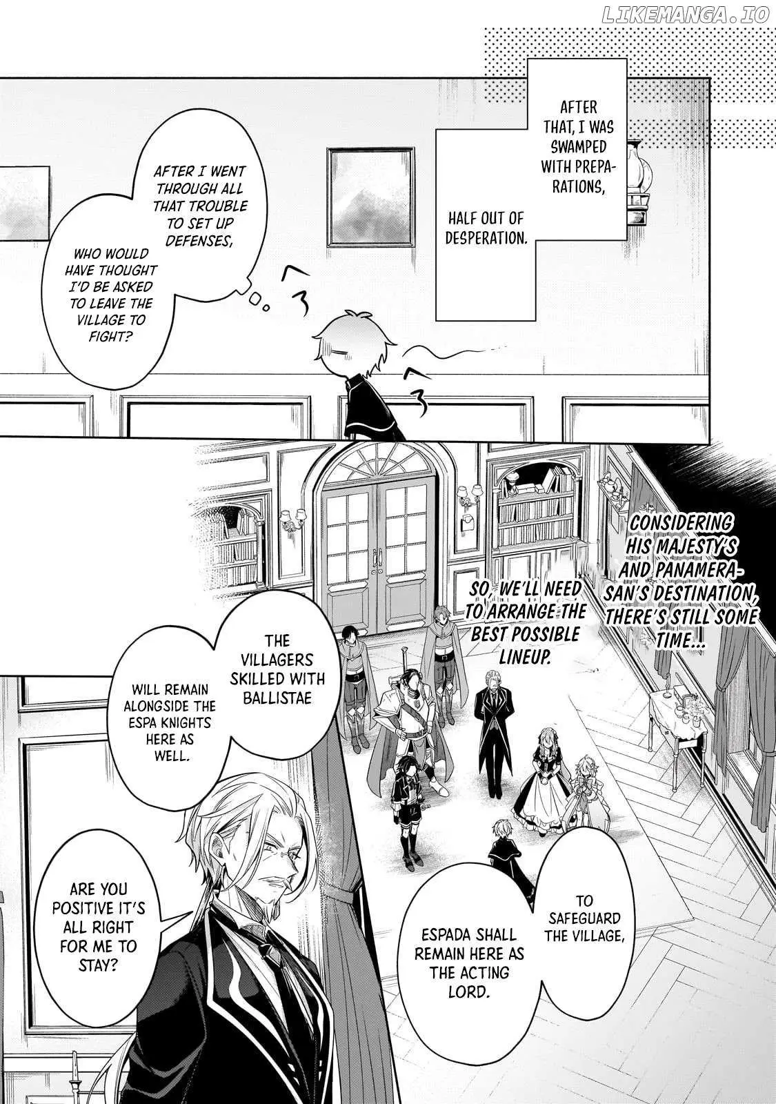 Okiraku Ryoushu no Tanoshii Ryouchi Bouei ~Seisan-kei Majutsu de Na mo na Kimura wo Saikyou no Jousai Toshi ni~ Chapter 36.2 — Page 5