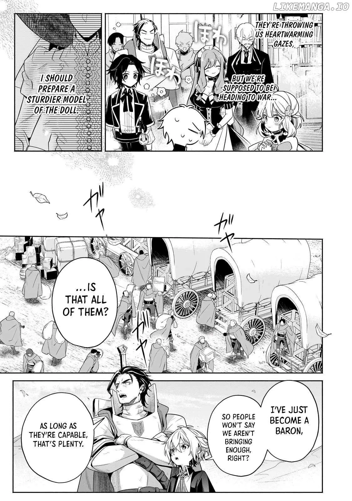 Okiraku Ryoushu no Tanoshii Ryouchi Bouei ~Seisan-kei Majutsu de Na mo na Kimura wo Saikyou no Jousai Toshi ni~ Chapter 36.2 — Page 11