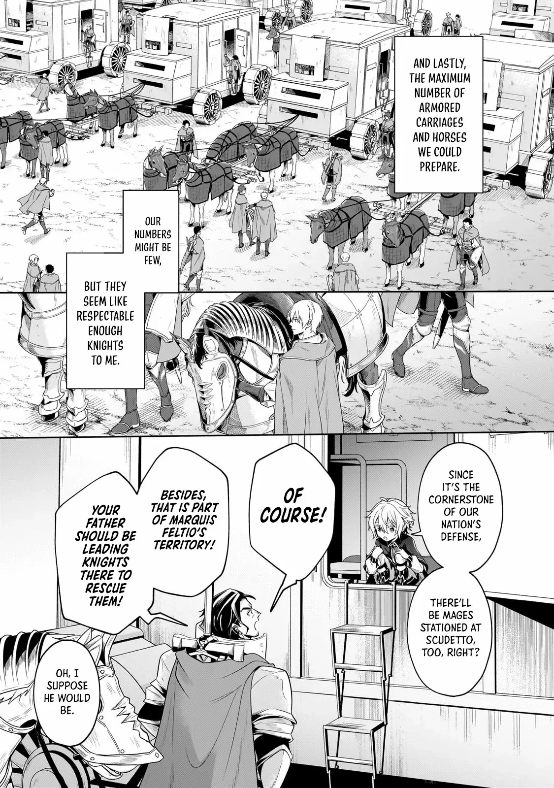 Okiraku Ryoushu no Tanoshii Ryouchi Bouei ~Seisan-kei Majutsu de Na mo na Kimura wo Saikyou no Jousai Toshi ni~ Chapter 36.3 — Page 9