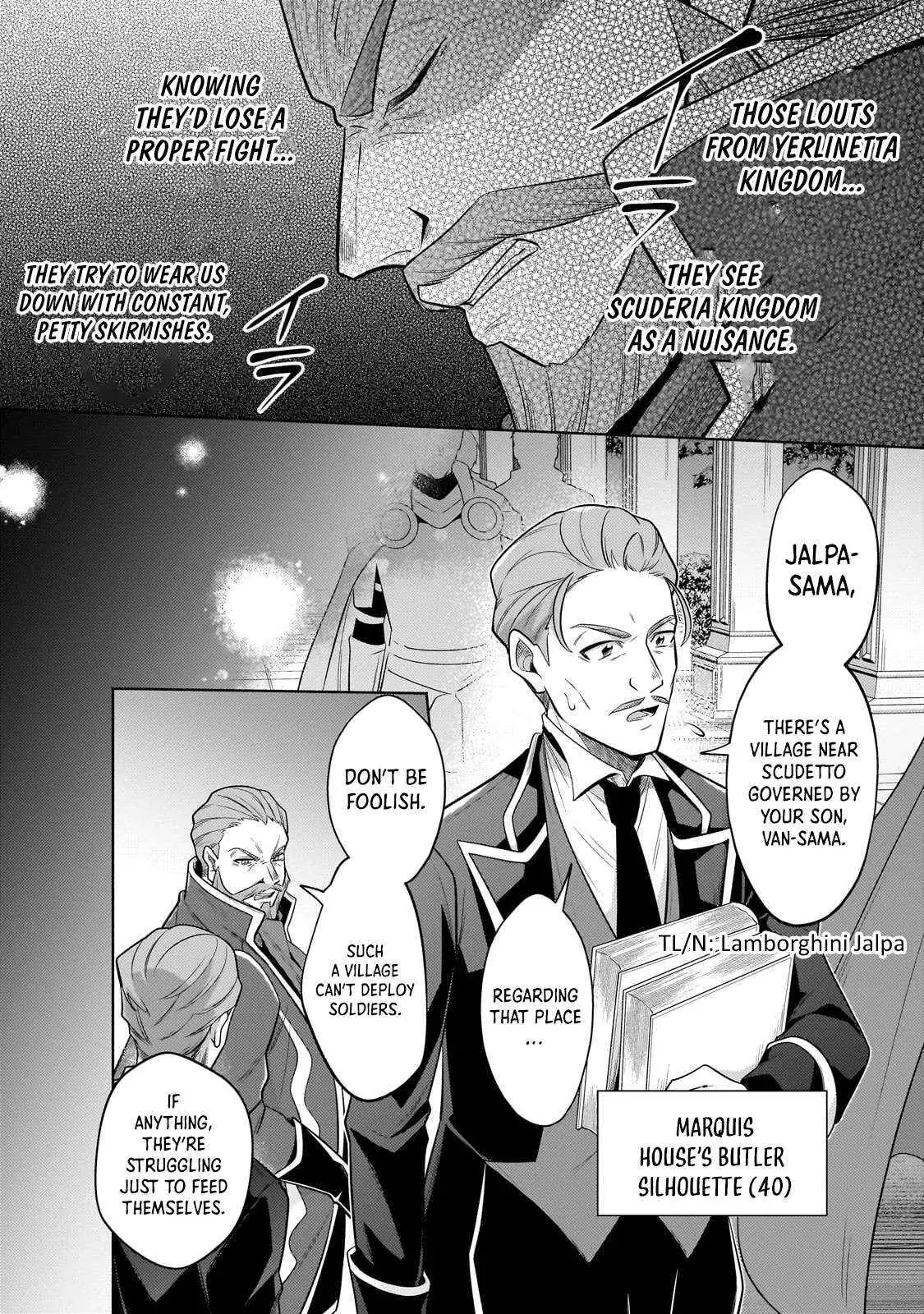 Okiraku Ryoushu no Tanoshii Ryouchi Bouei ~Seisan-kei Majutsu de Na mo na Kimura wo Saikyou no Jousai Toshi ni~ Chapter 37.1 — Page 3