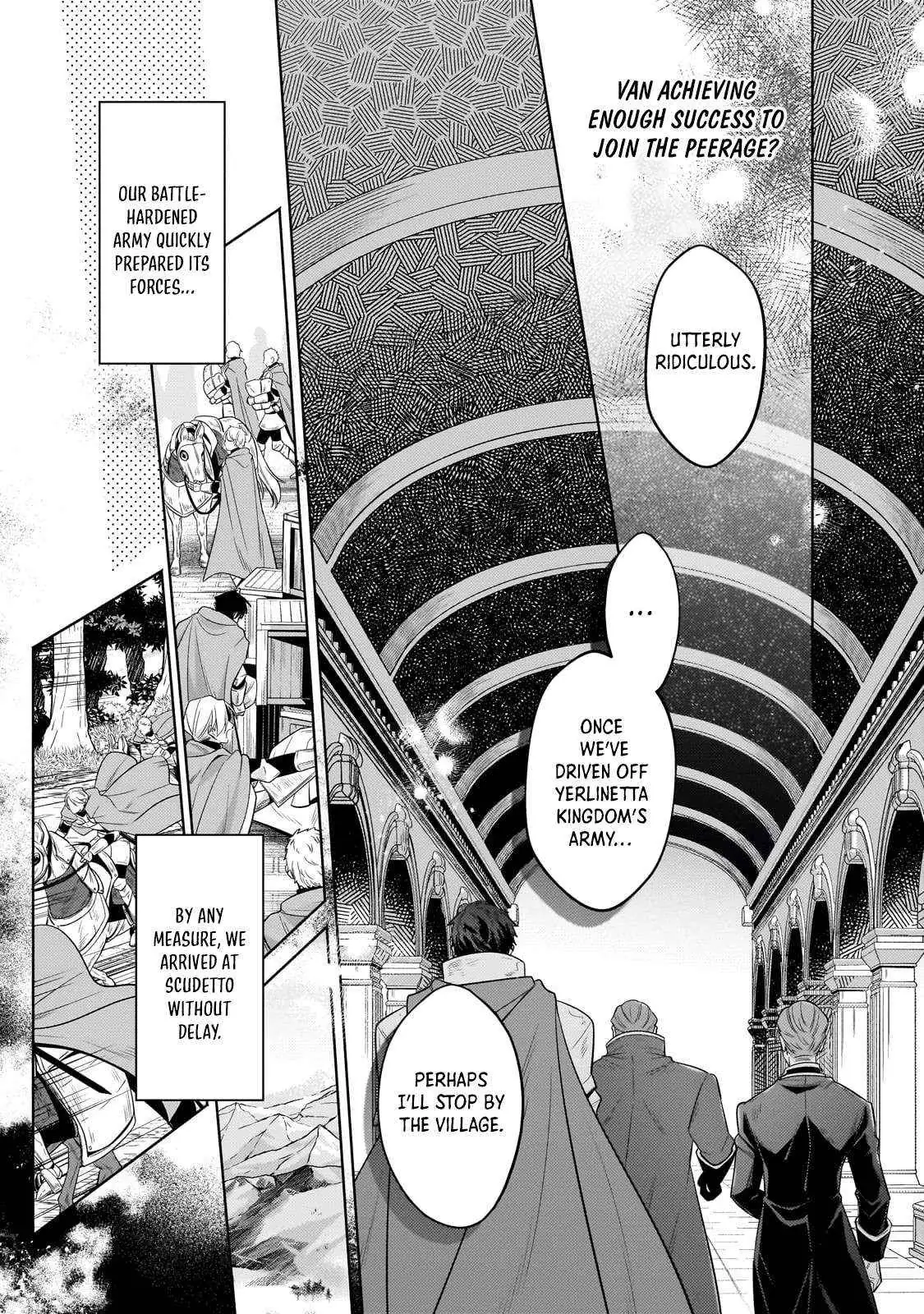 Okiraku Ryoushu no Tanoshii Ryouchi Bouei ~Seisan-kei Majutsu de Na mo na Kimura wo Saikyou no Jousai Toshi ni~ Chapter 37.1 — Page 6