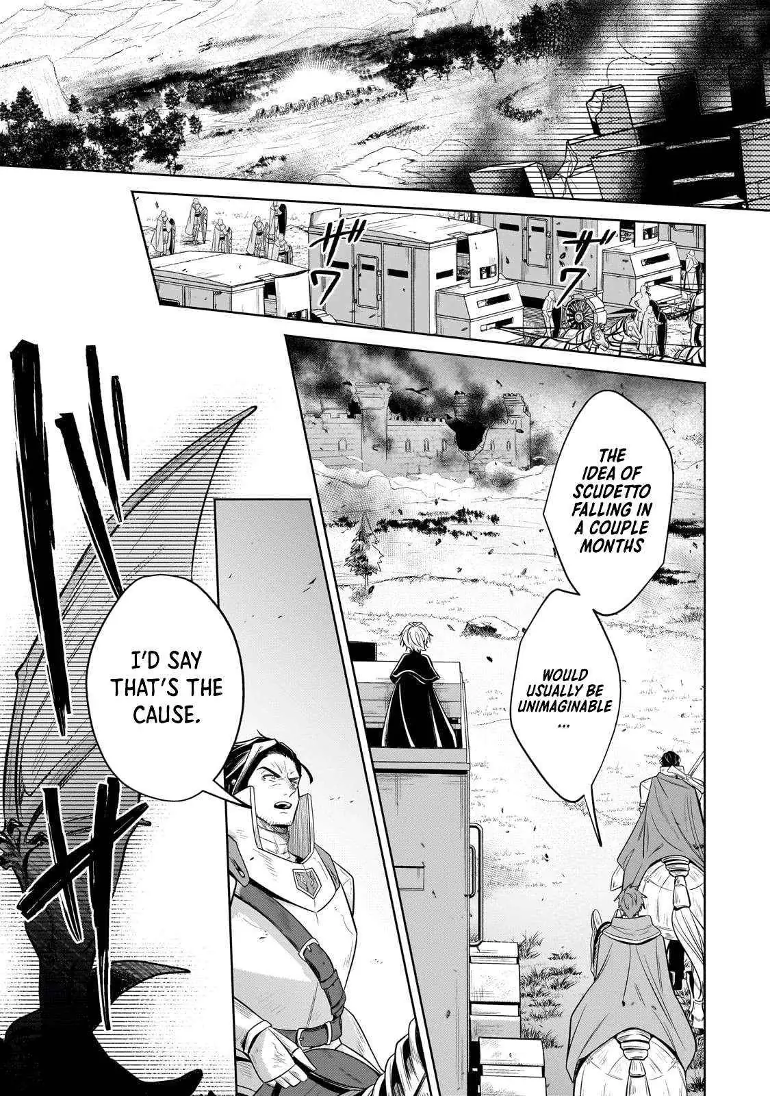 Okiraku Ryoushu no Tanoshii Ryouchi Bouei ~Seisan-kei Majutsu de Na mo na Kimura wo Saikyou no Jousai Toshi ni~ Chapter 37.1 — Page 10
