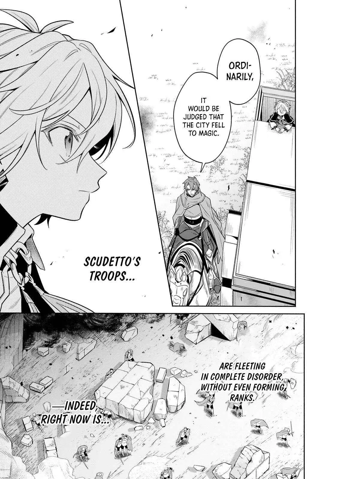 Okiraku Ryoushu no Tanoshii Ryouchi Bouei ~Seisan-kei Majutsu de Na mo na Kimura wo Saikyou no Jousai Toshi ni~ Chapter 37.1 — Page 13