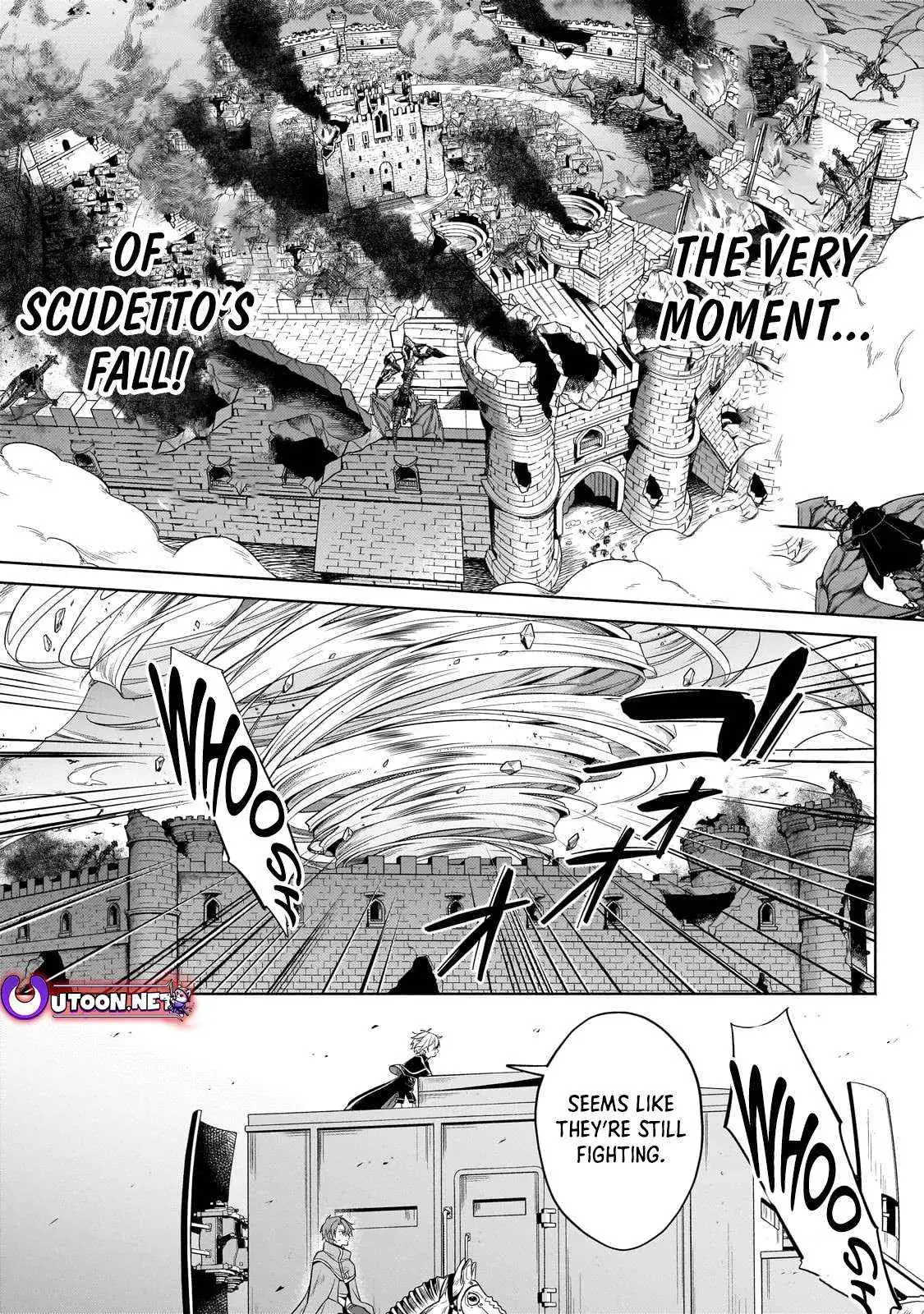 Okiraku Ryoushu no Tanoshii Ryouchi Bouei ~Seisan-kei Majutsu de Na mo na Kimura wo Saikyou no Jousai Toshi ni~ Chapter 37.1 — Page 14