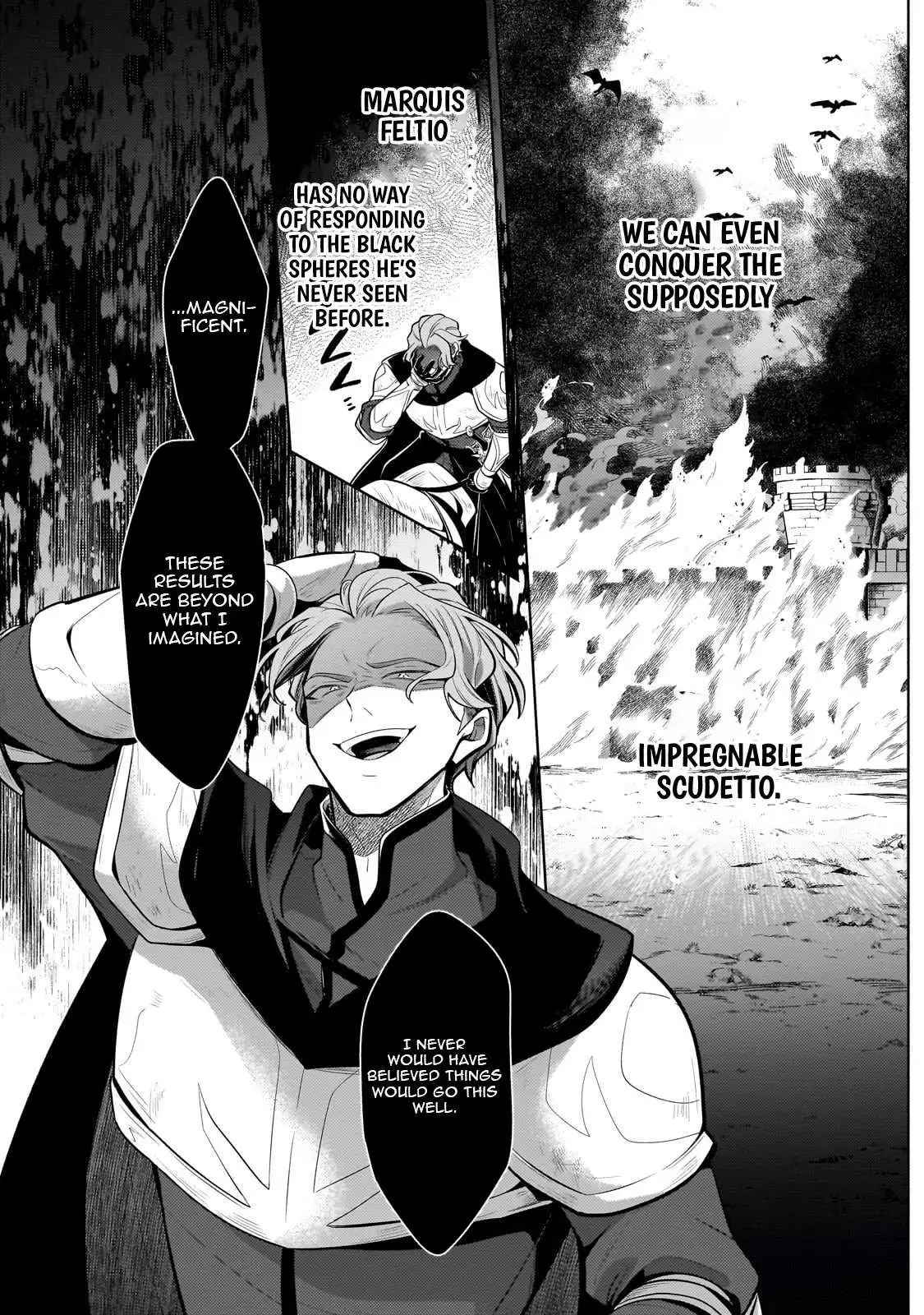 Okiraku Ryoushu no Tanoshii Ryouchi Bouei ~Seisan-kei Majutsu de Na mo na Kimura wo Saikyou no Jousai Toshi ni~ Chapter 38.1 — Page 8