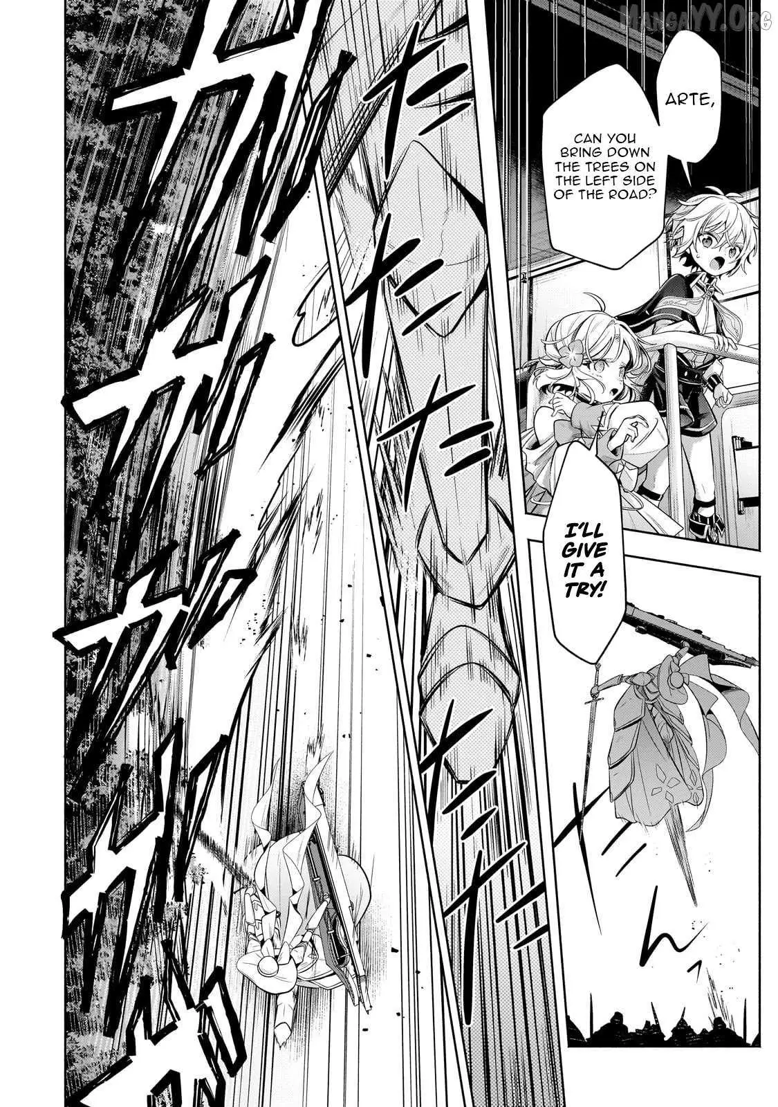 Okiraku Ryoushu no Tanoshii Ryouchi Bouei ~Seisan-kei Majutsu de Na mo na Kimura wo Saikyou no Jousai Toshi ni~ Chapter 39.2 — Page 9