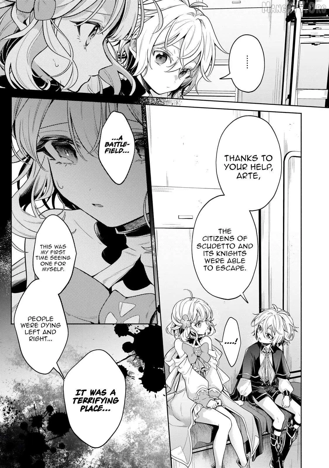 Okiraku Ryoushu no Tanoshii Ryouchi Bouei ~Seisan-kei Majutsu de Na mo na Kimura wo Saikyou no Jousai Toshi ni~ Chapter 40.1 — Page 8