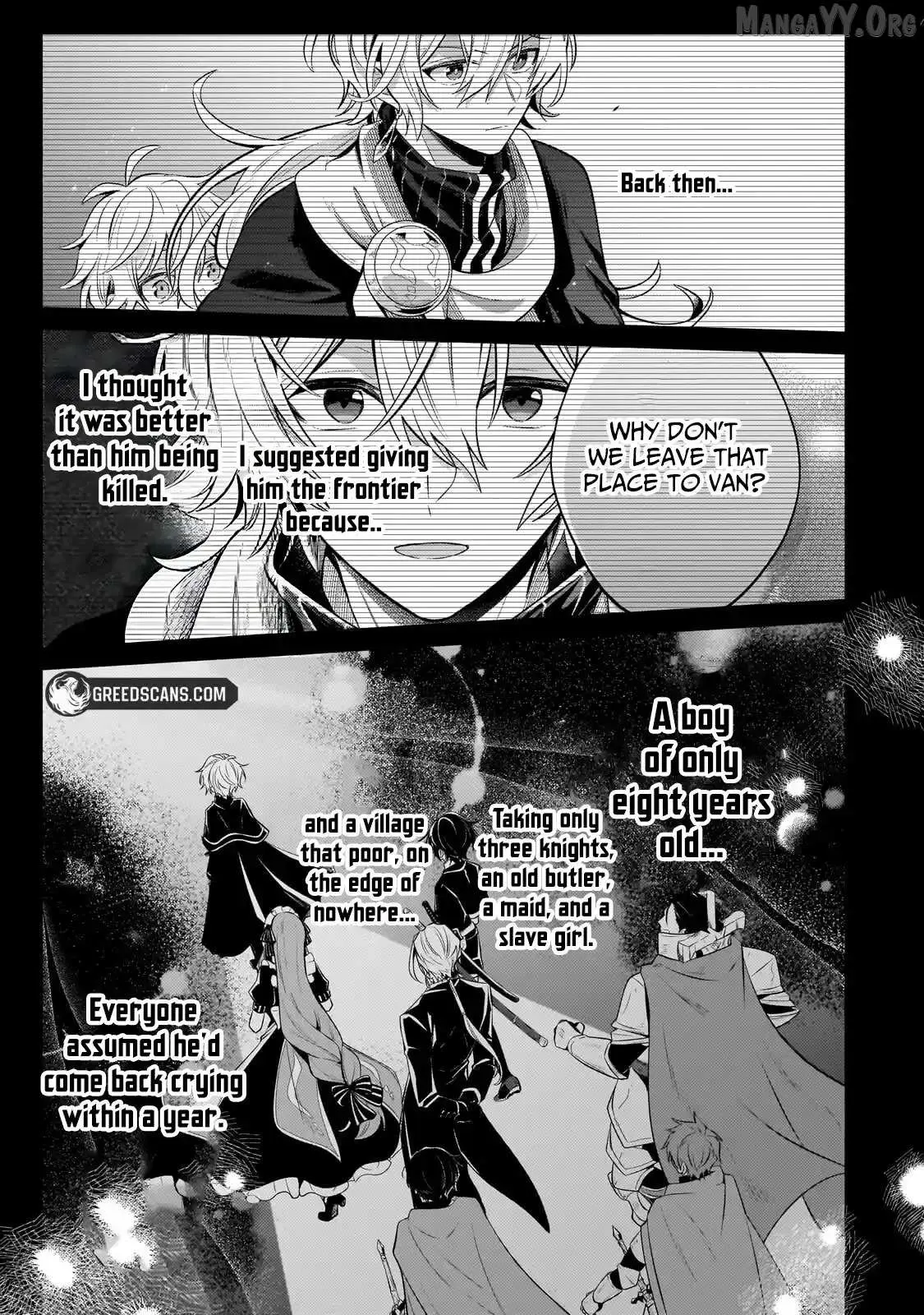Okiraku Ryoushu no Tanoshii Ryouchi Bouei ~Seisan-kei Majutsu de Na mo na Kimura wo Saikyou no Jousai Toshi ni~ Chapter 40.2 — Page 11