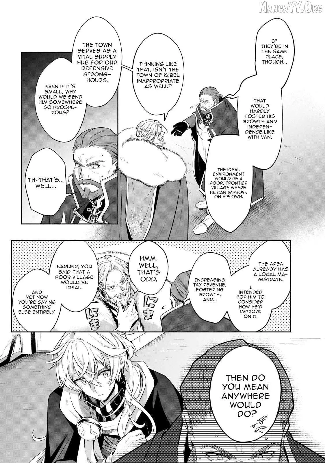 Okiraku Ryoushu no Tanoshii Ryouchi Bouei ~Seisan-kei Majutsu de Na mo na Kimura wo Saikyou no Jousai Toshi ni~ Chapter 40.3 — Page 8
