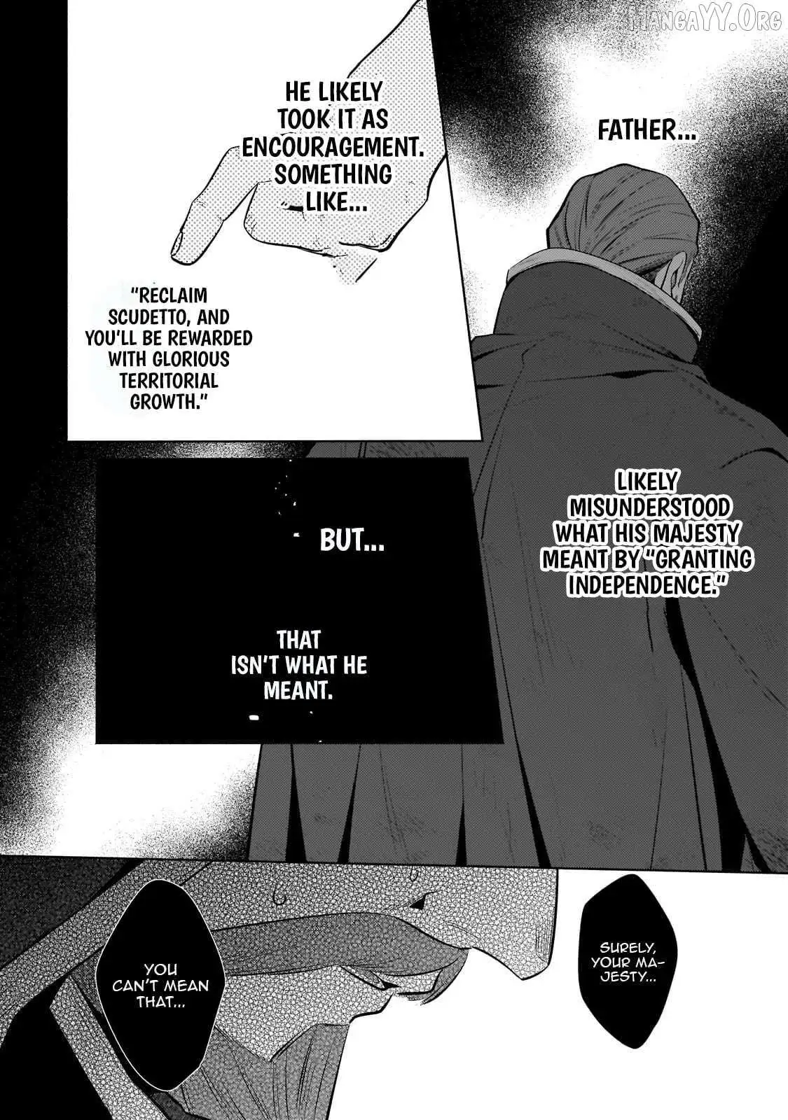 Okiraku Ryoushu no Tanoshii Ryouchi Bouei ~Seisan-kei Majutsu de Na mo na Kimura wo Saikyou no Jousai Toshi ni~ Chapter 40.3 — Page 9