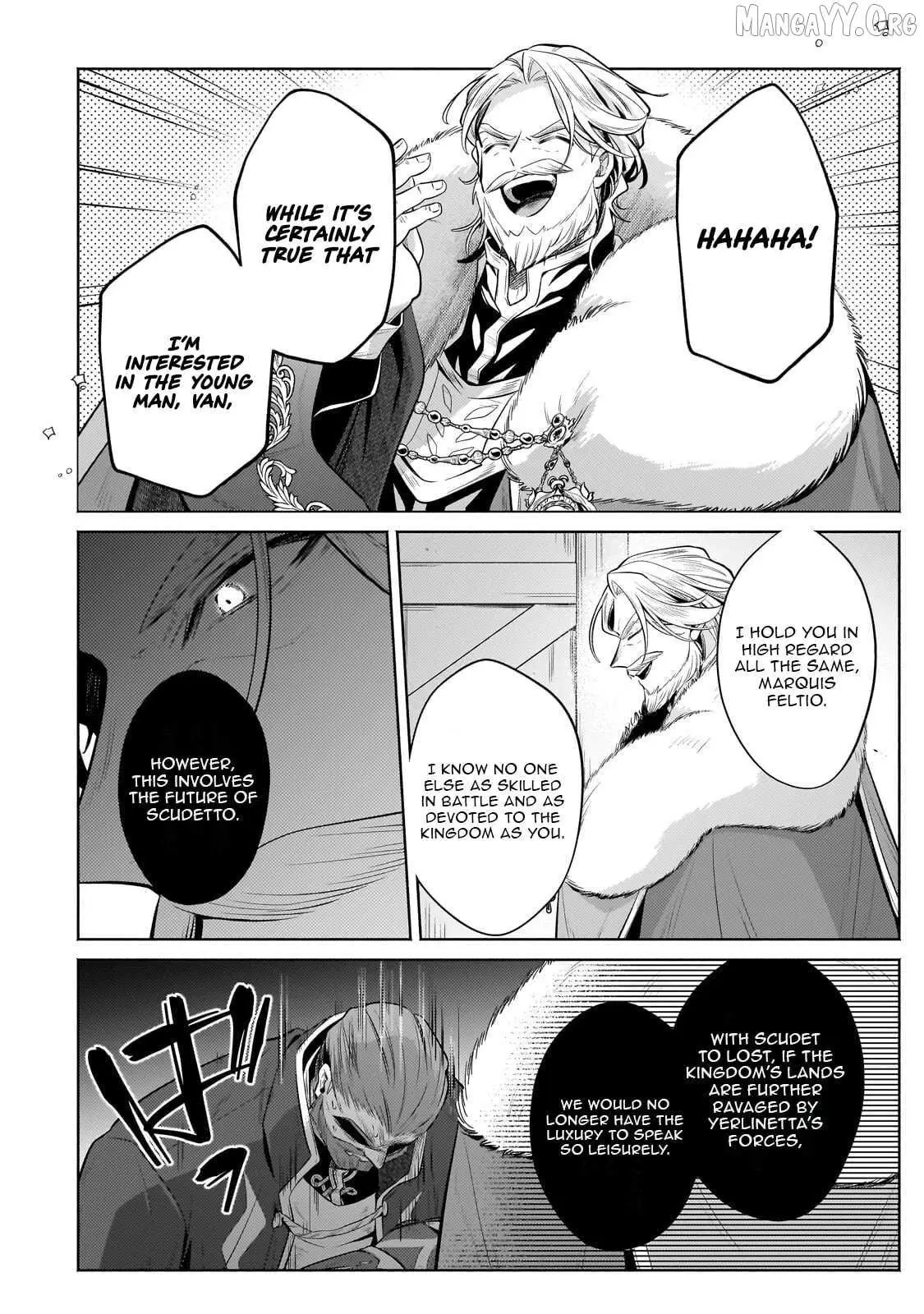 Okiraku Ryoushu no Tanoshii Ryouchi Bouei ~Seisan-kei Majutsu de Na mo na Kimura wo Saikyou no Jousai Toshi ni~ Chapter 40.3 — Page 11