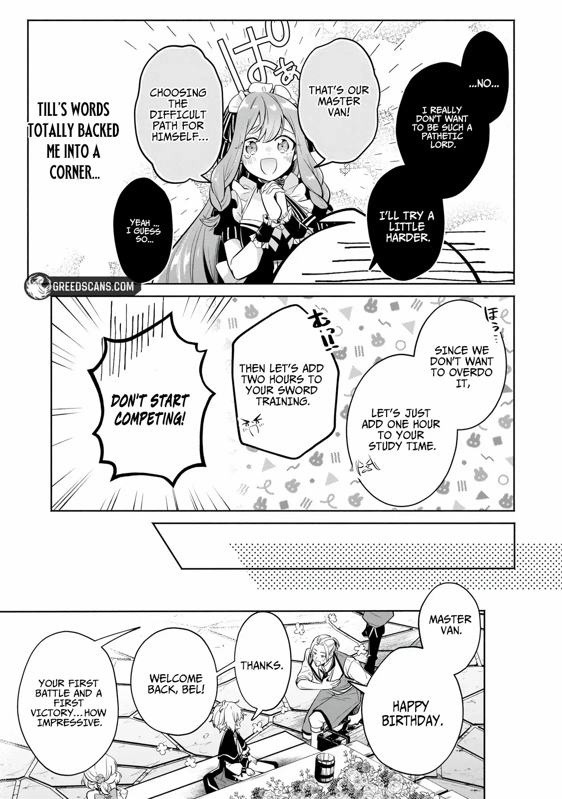 Okiraku Ryoushu no Tanoshii Ryouchi Bouei ~Seisan-kei Majutsu de Na mo na Kimura wo Saikyou no Jousai Toshi ni~ Chapter 41.1 — Page 14