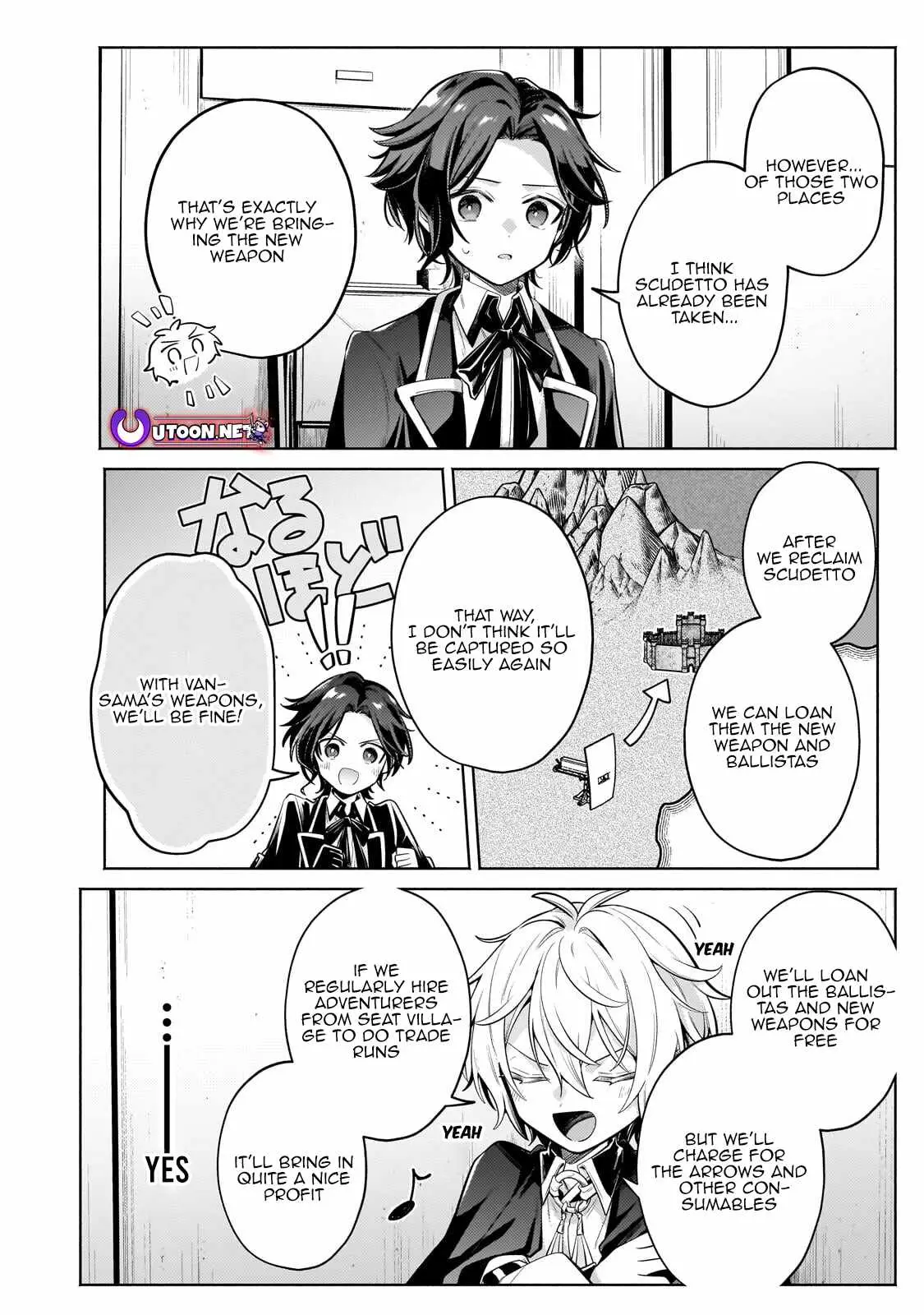 Okiraku Ryoushu no Tanoshii Ryouchi Bouei ~Seisan-kei Majutsu de Na mo na Kimura wo Saikyou no Jousai Toshi ni~ Chapter 41.2 — Page 6