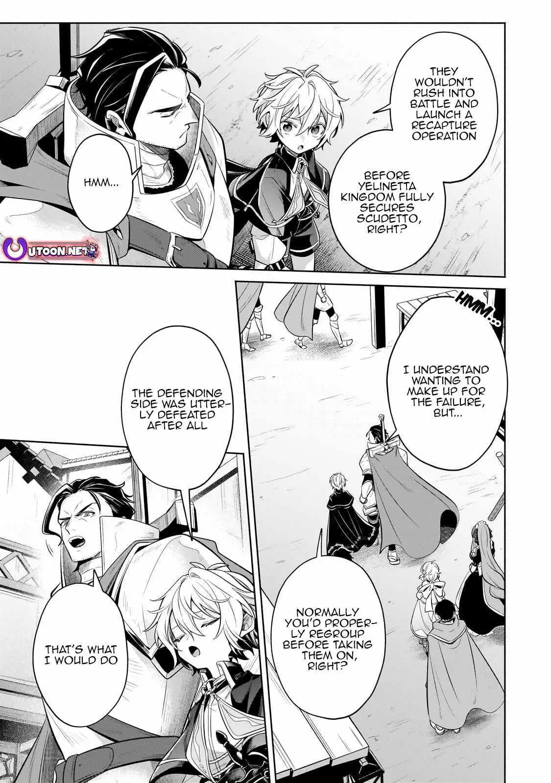 Okiraku Ryoushu no Tanoshii Ryouchi Bouei ~Seisan-kei Majutsu de Na mo na Kimura wo Saikyou no Jousai Toshi ni~ Chapter 41.2 — Page 11
